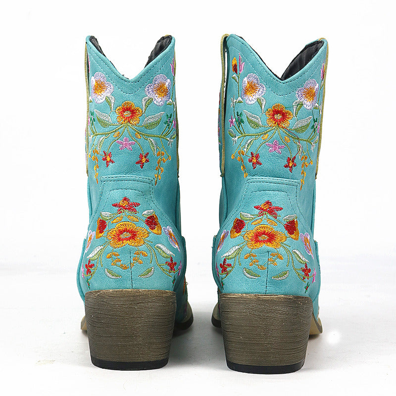 BOTA ALICE AZUL MODELO TEXANA WESTERN